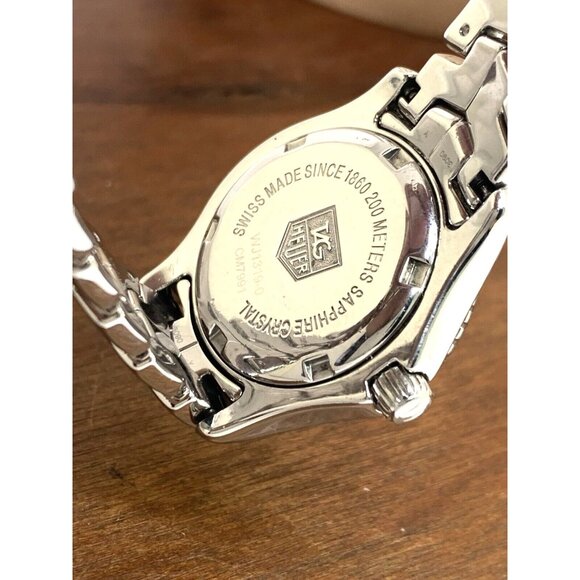 Tag Heuer Women's Watch WJ1319-0 Swiss Quartz Diamond Mother of Pearl Dial 27mm - Picture 6 of 14